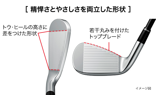 数量限定】【PRGR IRONs】【Limited Black Edition】04 アイアン〔#7-A