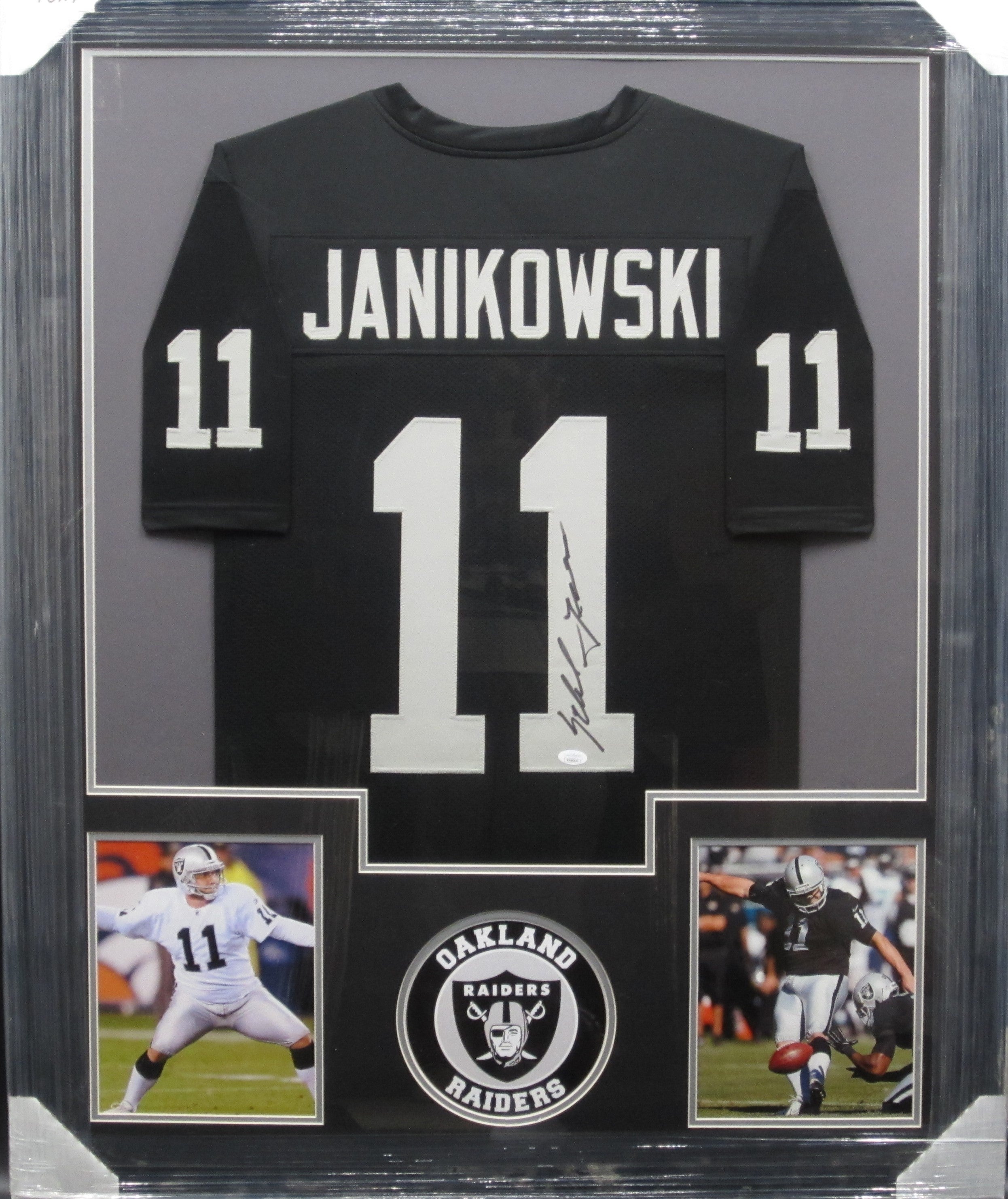 Oakland Raiders Sebastian Janikowski Hand Signed Autographed