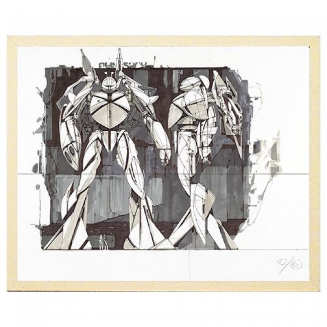 高精細複製画 シド・ミード 「クロノアート」シリーズ（旧プリモアート