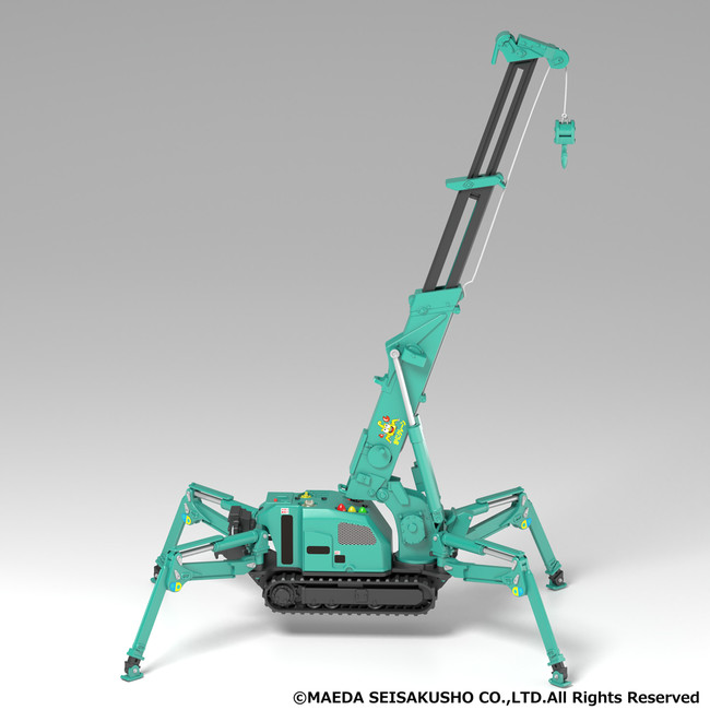 人気の建設機械「かにクレーン」がプラスチックモデルに！ | 株式会社