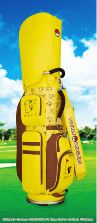 ポケモン」ゴルフアイテムシリーズにピカチュウの軽量キャディバッグが