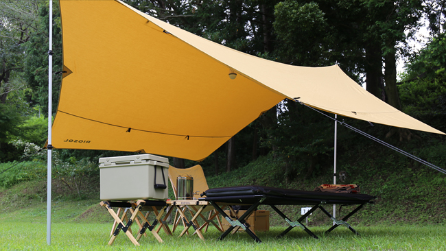 今年デビューのアウトドアブランド「RIOSOL」から、自由度の高い