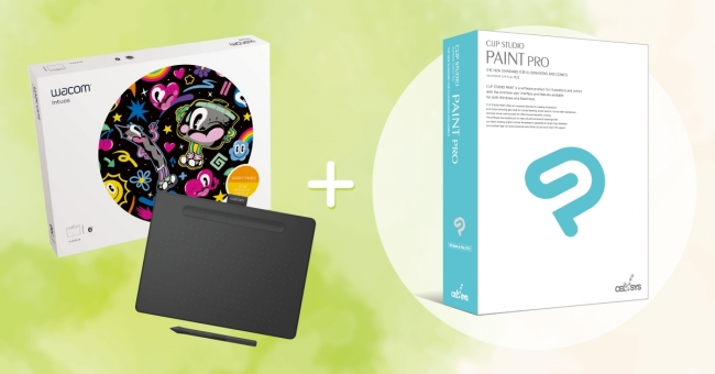 CLIP STUDIO PAINTがワコムの新製品「Wacom Intuos」にバンドルされ全