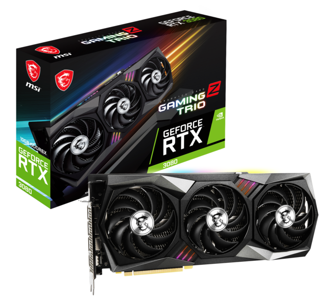 MSI、NVIDIA® GeForce RTX™ 3080を搭載したハイエンドモデル「GeForce
