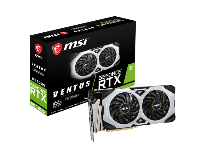 MSI、NVIDIA GeForce RTX 2070 SUPER を搭載した「GeForce RTX 2070