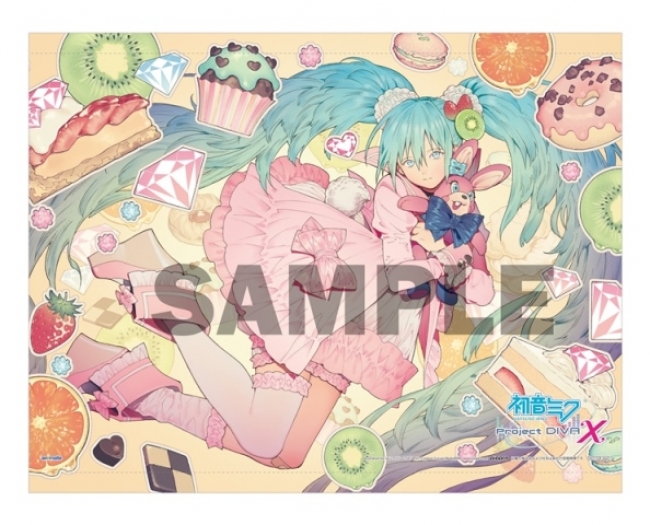 PS Vita『初音ミク -Project DIVA- X』販売店別予約特典デザイン第一弾