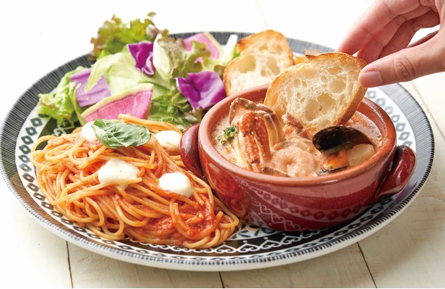 PASTEL】ワンプレートでいろいろ食べれる”ピッコロプレート”がさらに