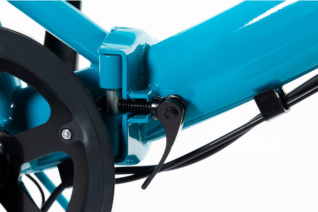 女性向け折りたたみ電動アシスト自転車SUISUI『Fleur（フルール）』新