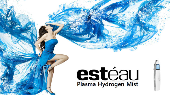 日本初上陸！高濃度の水素水を瞬時に作り出すesteau プラズマ