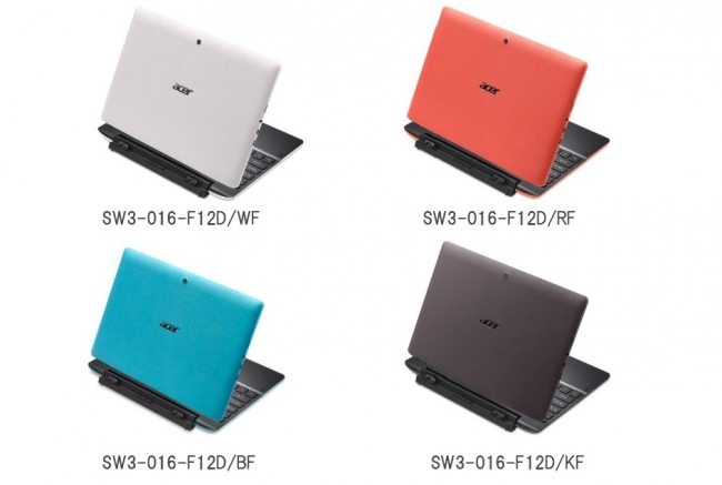日本エイサー Windows 10 搭載の最新2in1 大人気のAspire Switch 10 E