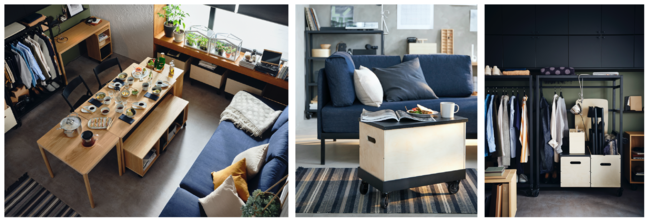暮らしの変化に対応。小さなスペースを快適なわが家に！フレキシブル