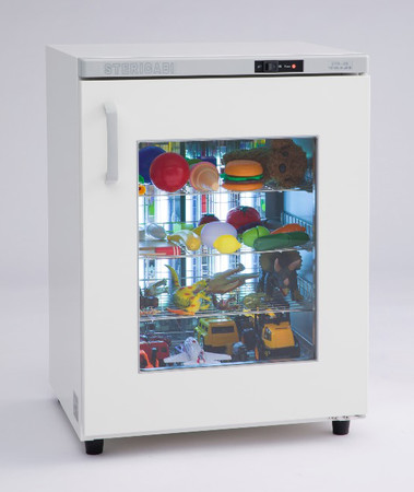 タオル蒸し器“ホットキャビ”と温蔵庫のトッテを抗ウィルス抗菌化