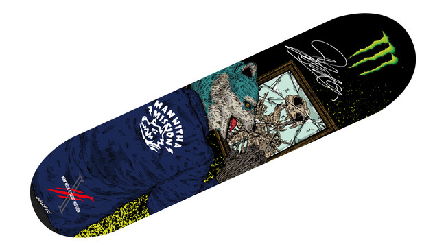 MAN WITH A MISSION×平野歩夢×モンスターエナジー 夢のトリプル