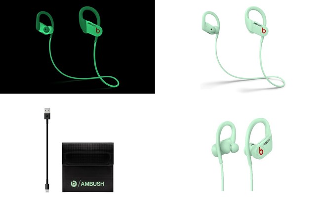 AMBUSH x Beats初オフィシャルコラボプロダクト「Powerbeats AMBUSH