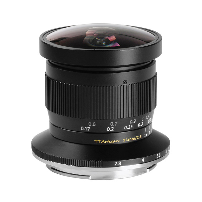 銘匠光学 TTArtisan 11mm f/2.8 Fisheye 富士フイルムGマウント 発売