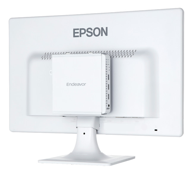 省とパフォーマンスを両立した置き方自由なマイクロPC発売 | エプソン