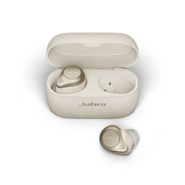 Jabra、3つの新機能を追加したElite 85t 新色「ゴールドベージュ