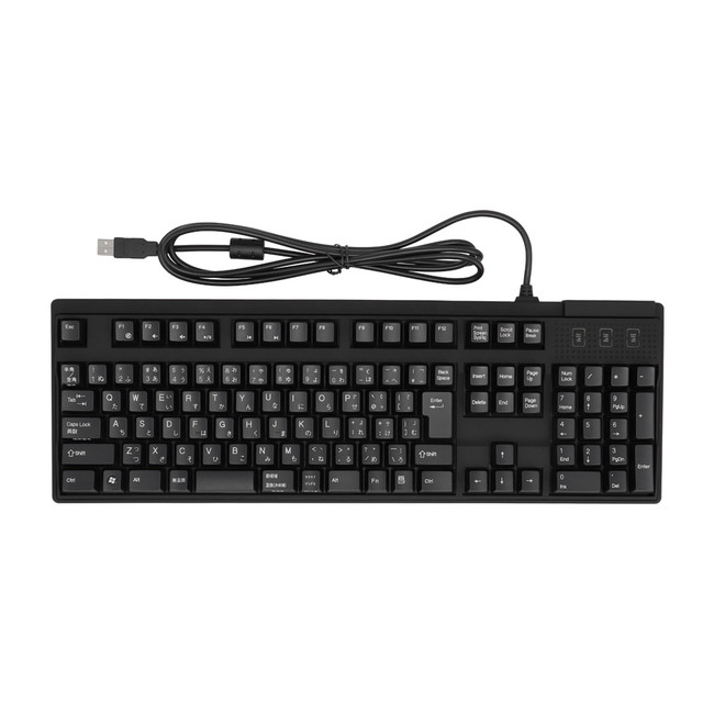 Cherry社製 メカニカルキースイッチを採用、テンキー付きフルサイズ