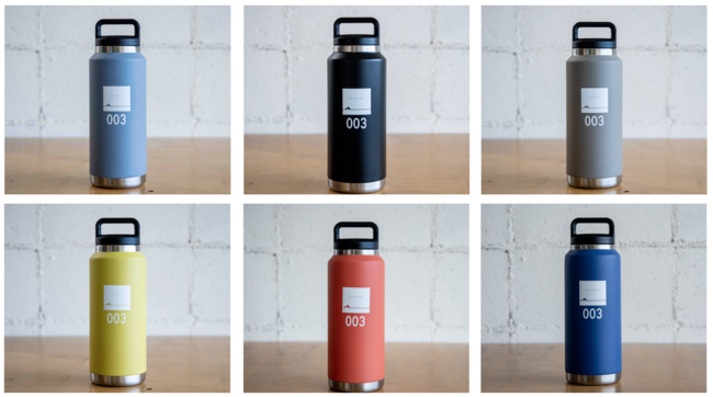 持ち運び可能なビール専用ボトル、グラウラーブランド 「SANPONI」販売