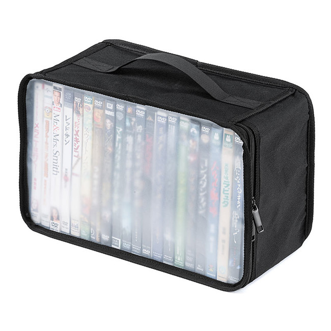 DVDやコミック対応メディア収納バッグを9月15日発売 | サンワサプライ
