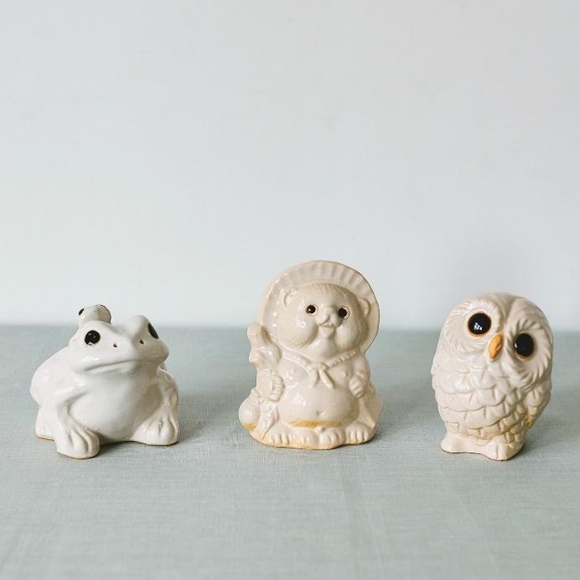 どんなインテリアにもすっとなじむ 「しあわせを呼ぶ縁起もの 信楽焼の