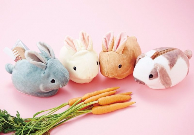 うさぎを飼っている気分の収納ケース」と「夢のようななで心地！ もっ