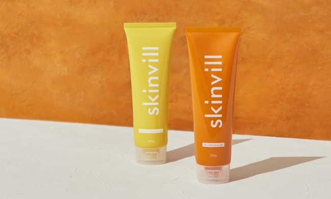 肌未来は温度で変わる skinvillホットクレンジングジェルシリーズが