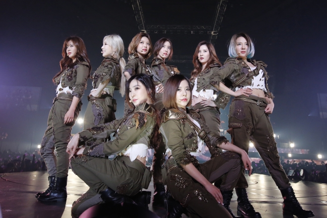 アジアNo.1ガールズグループ、少女時代 最新アリーナツアーファイナル