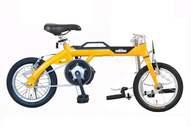 小型フレームに軽量電動アシストユニットを搭載した本格的な走行性能