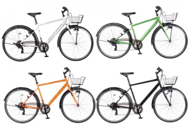 あさひのロングセラークロスバイクが、パワーアップ！ “スーツ通勤に