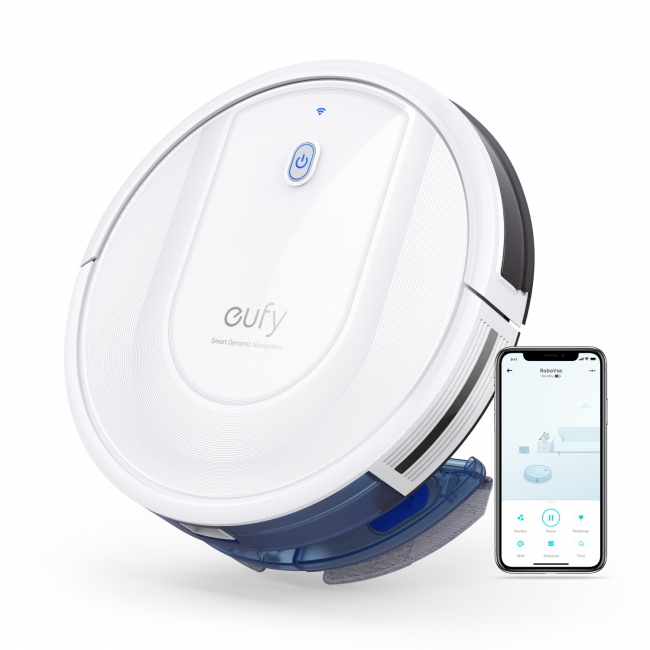 Eufy】吸引と水拭きの両方で掃除可能&手の届きやすい価格が魅力の