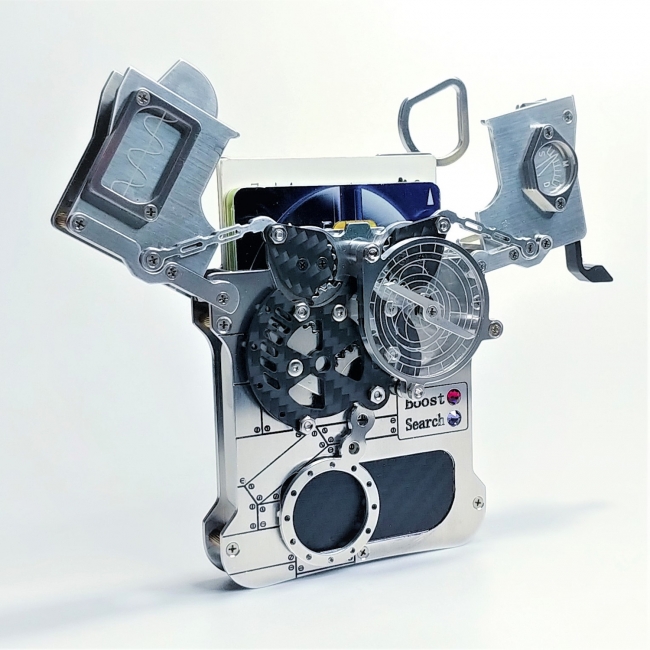 これが令和の名刺入れ】精巧なギミックが搭載されたスチームパンク心を