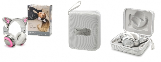 QVCジャパン】アリアナファン必見！ネコ耳ヘッドフォン アリアナ