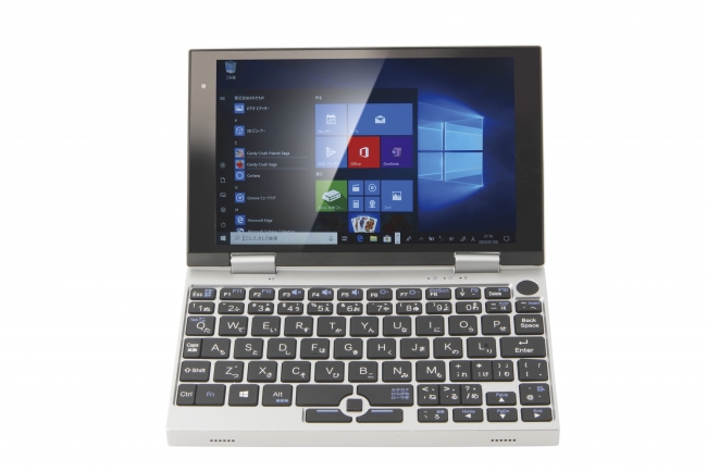 情熱価格PCシリーズに7インチUMPCが初登場 360°開くコンパクト