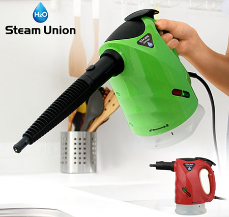 スチームモップを新搭載したハンディスチームクリーナー「H2Oスチーム