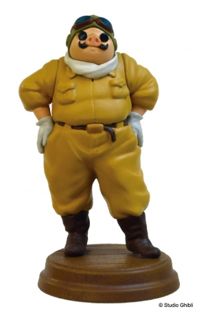 スタジオジブリ作品『紅の豚』グッズ、いろいろなポーズを飾って