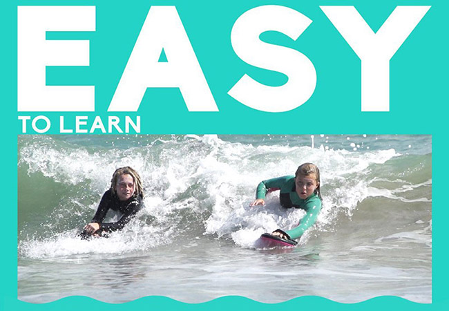 サーフィン、ボディーボードの次は新スタイル！SLYDE GROMサーファー