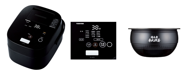 スマートタッチパネル搭載、スタイリッシュなデザインの真空圧力IH