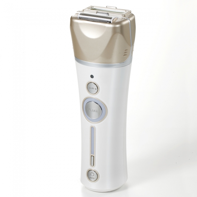 簡単きれいにムダ毛処理ができる「フラッシュ」搭載の従来器が、約2倍