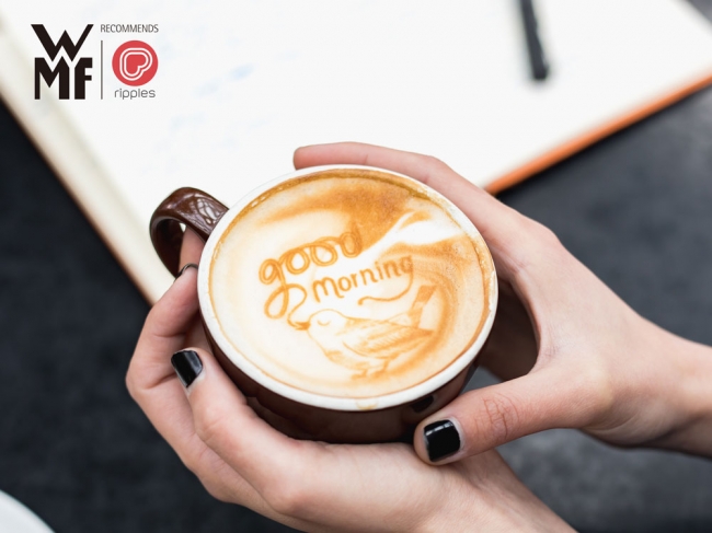 新商品】インスタ映え必至「Ripples™」、最新コーヒーマシン「WMF