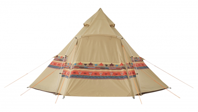 Tepee型テントに前室をプラス！新定番のワンポールテント「ナバホEX