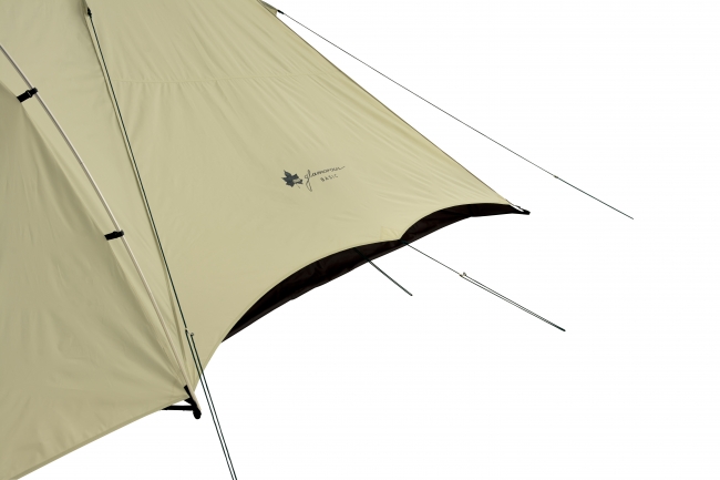 大人8人がゆったり眠れる大型ティピーテント！「グランベーシック