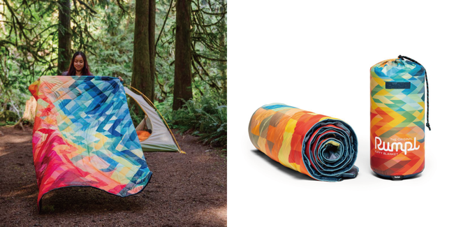 アメリカで大人気！アウトドア仕様のタフなパッカブルブランケット