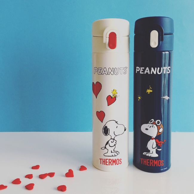PLAZA限定！PEANUTS×THERMOSスリムボトル、新デザイン発売。 | 株式