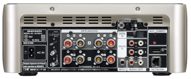 マランツ ネットワークCDレシーバー M-CR610発売 | 株式会社ディー