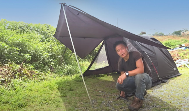 YouTuber尾上祐一郎氏プロデュースのテントが遂に完成 | タンスのゲン