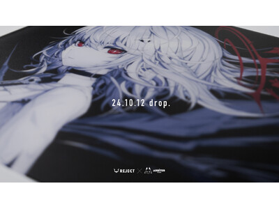 REJECT所属 VTuber「dtto.」のガラスマウスパッド販売開始！ 企業