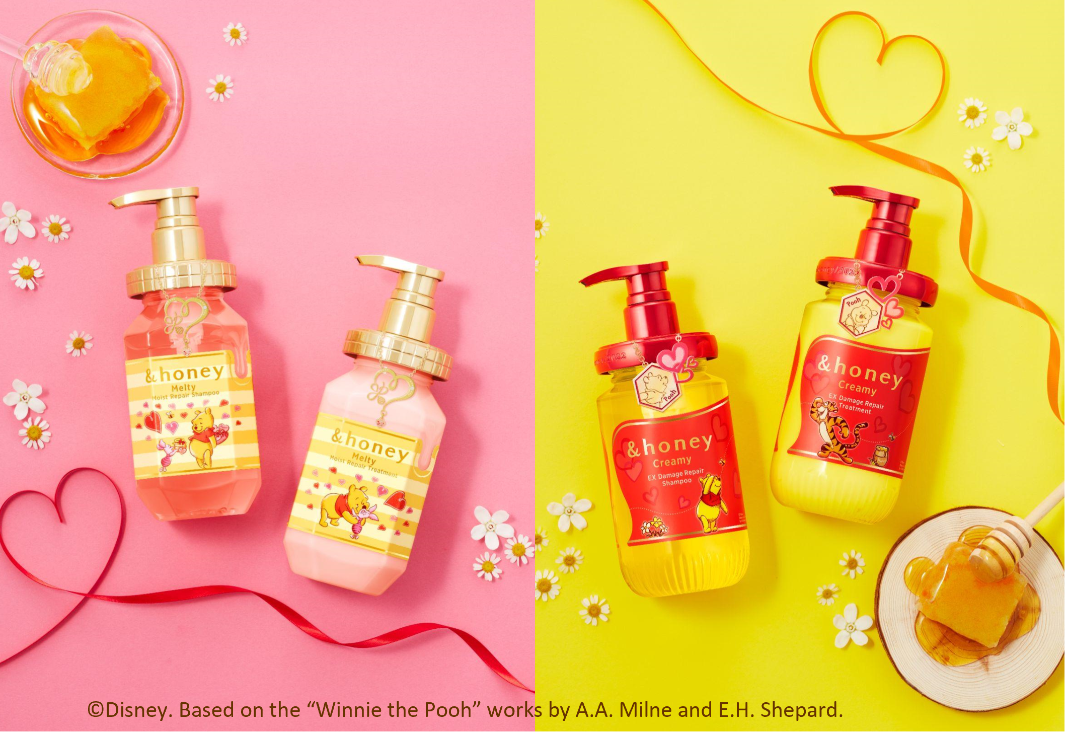 &honey」よりプーさんコラボ第2弾！『プーさん限定デザイン』が2種同時
