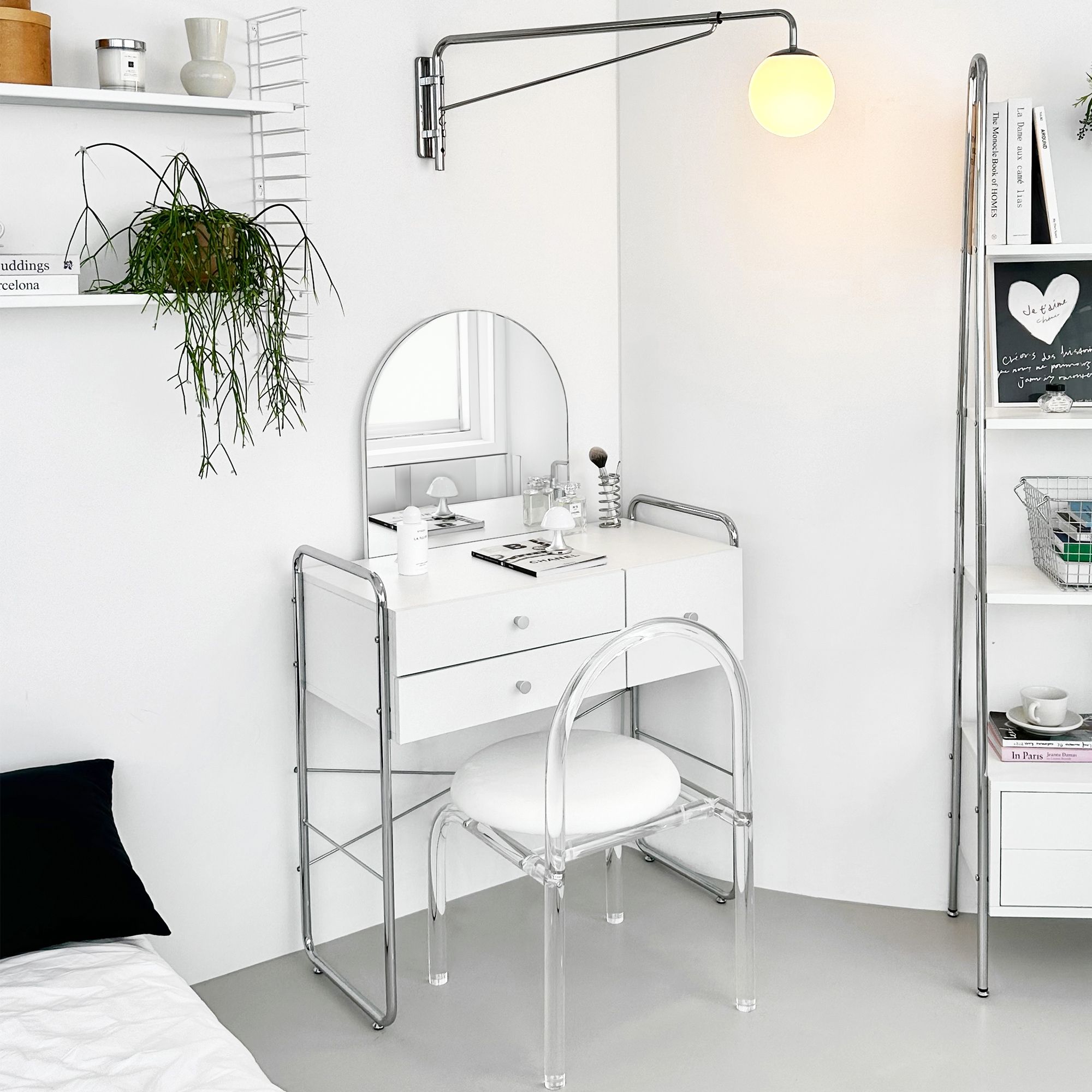 LIVING HIP SLEEK ミッドセンチュリーモダン ドレッサー［2種・2サイズ