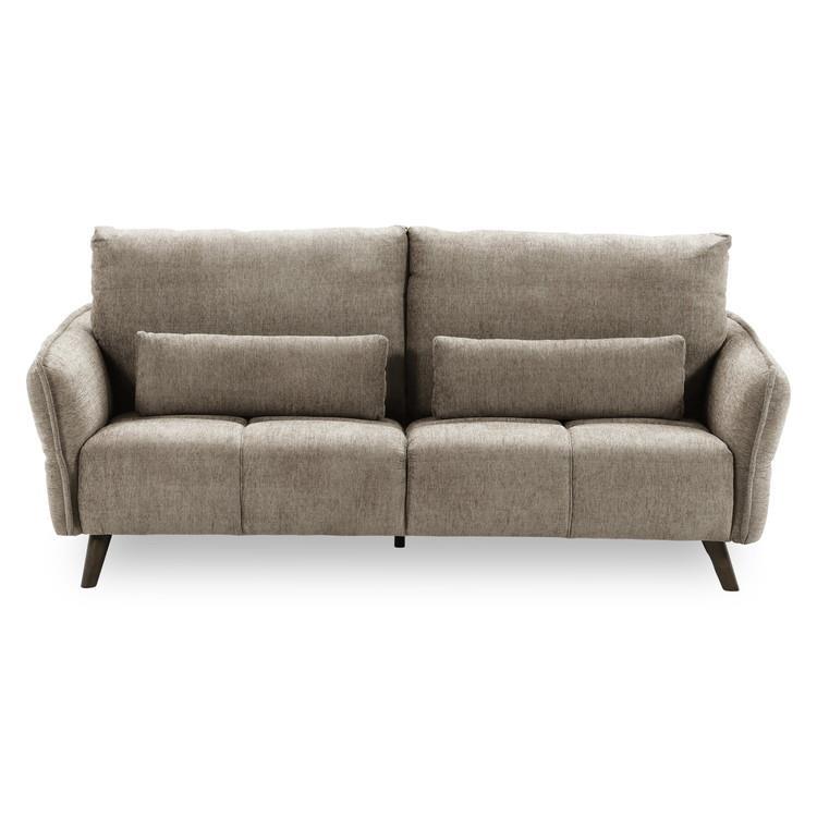 ルジックⅡ 3Pソファ LBR(ライトブラウン): ソファ・リビング家具